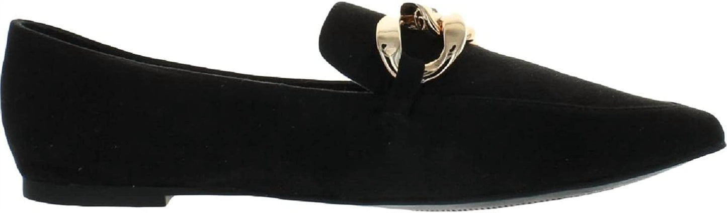 Steve Madden - Women's Famed Pointed Closed Toe Slip-on Loafer Flat