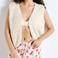American Vintage - Cyanbay Button Front Vest