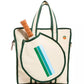 Tangerine Paddle - Hunter Kona Stripe Pickleball Bag