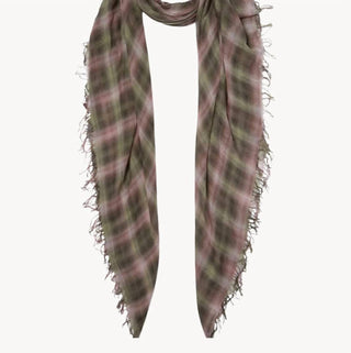 Chan Luu - Women's Plaid Scarf
