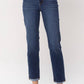Judy Blue - High Rise Cool Denim Cuffed Boyfriend Jean