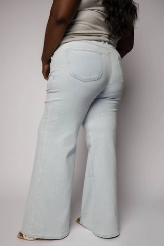 Good American - Good Waist Palazzo Jeans