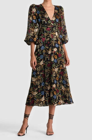 Alice + Olivia - Mona Midi Dress