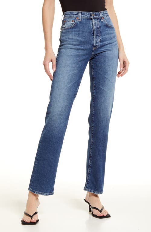 AG Alexxis High Waist Straight Leg Jeans Arabian Sea Size 30