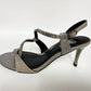 Exe - Diana-315 Pewter Heeled Sandal