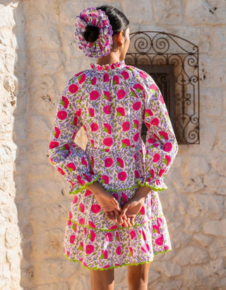 Pink City Prints - Luna Mini Dress