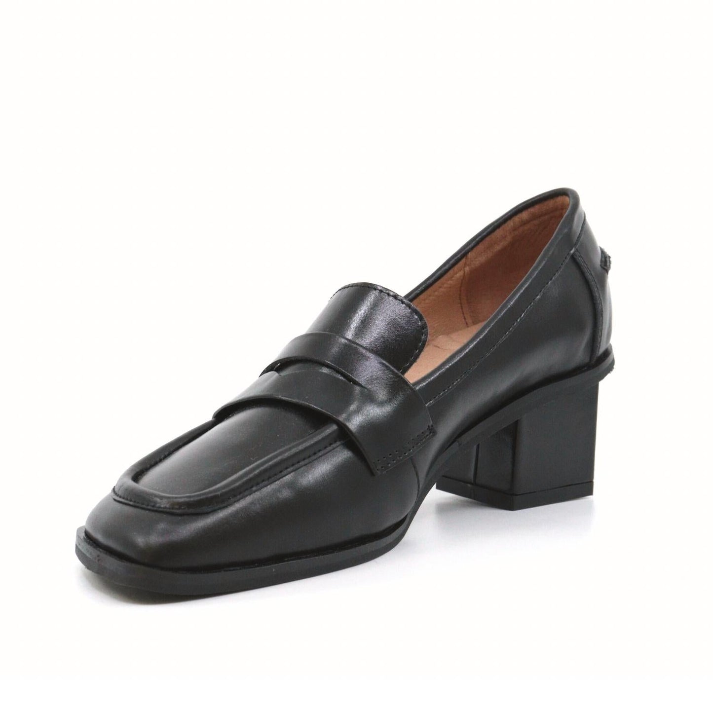 All Black - Women's Angle Princess Loafer