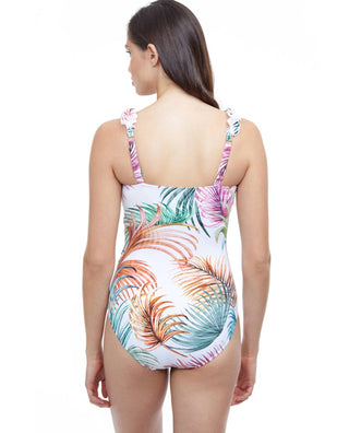 Profile By Gottex - Underwire D-Cup Wide Strap One Piece Swimsuit