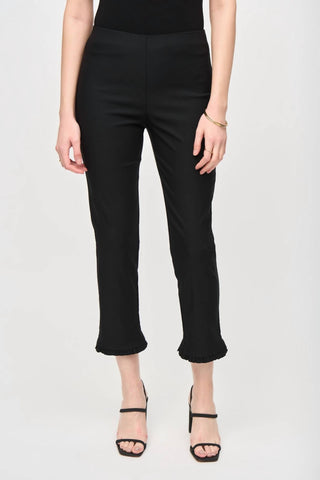 Joseph Ribkoff - Ruffles Crop Pant