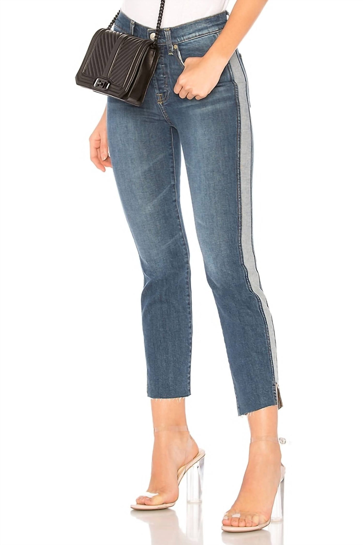 7 For All Mankind - Eddie With Side Panel Jean
