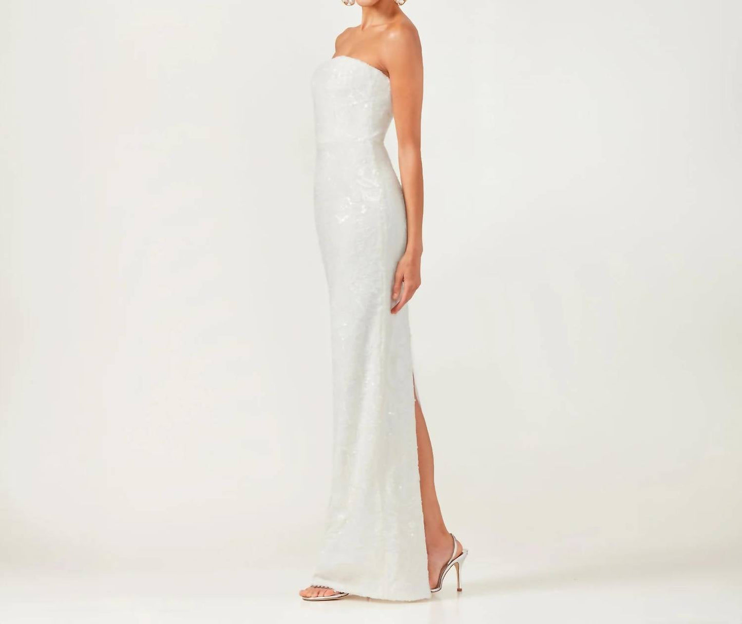 Helsi - Serena Strapless Sequin Long Gown