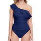 Profile By Gottex - Tutti Fruitti Ruffle One Shoulder Swimsuit