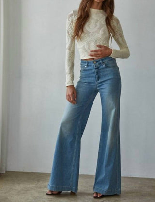 By Together - Jacquard Fishnet Layering Top