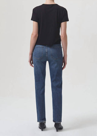 Agolde - Riley High Rise Straight Crop Jean
