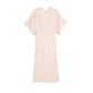 Topshop - Chiffon Dress Batwing High Slit Midi Tea Dress