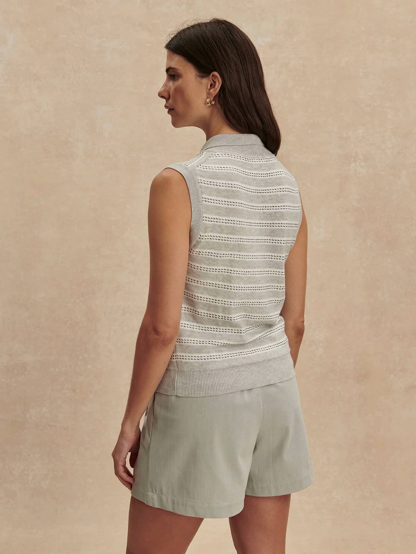 Varley - Dannah Stripe Knit Top