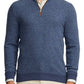 Pendleton - Wool Mock Neck 1/4 Zip Sweater