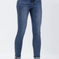 Judy Blue - Cuffed Tummy Control Skinny Jeans