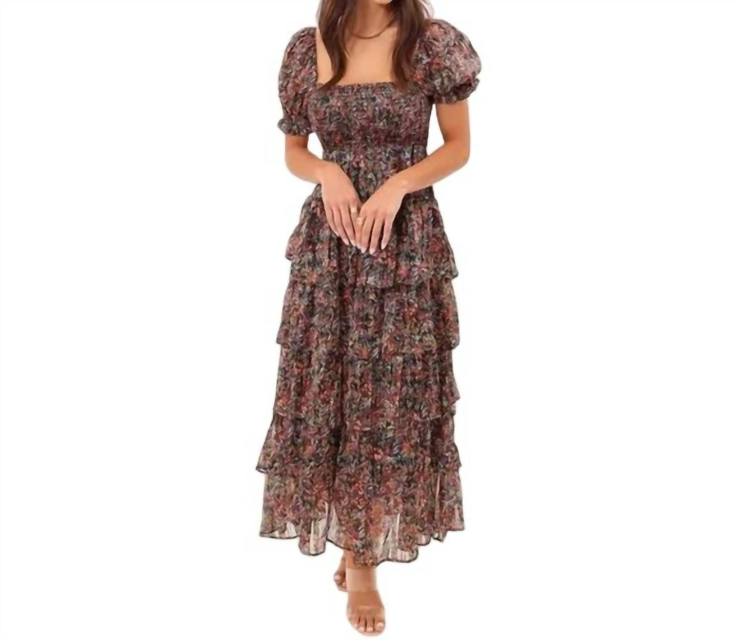 Buddylove - Maia Ruffle Maxi Dress