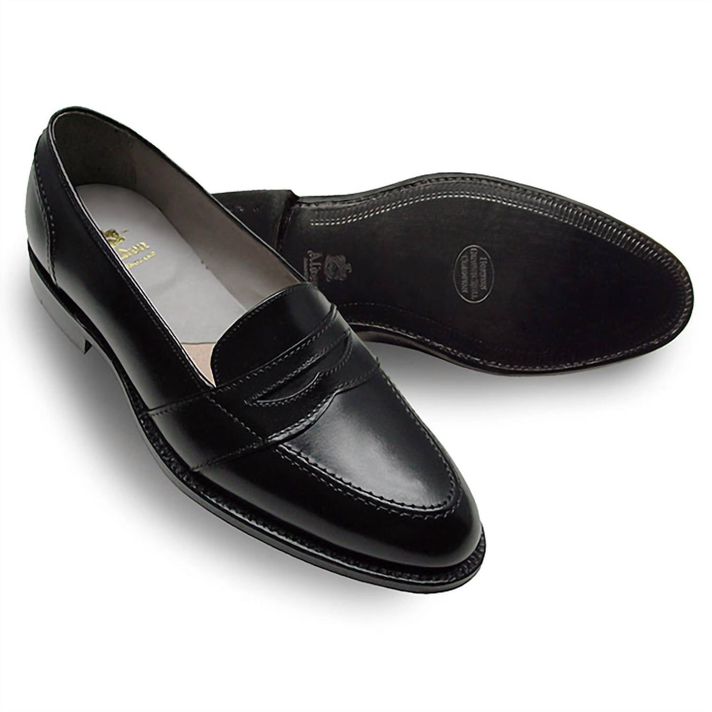 Alden - Men's Full Strap Slip-on Penny Loafer