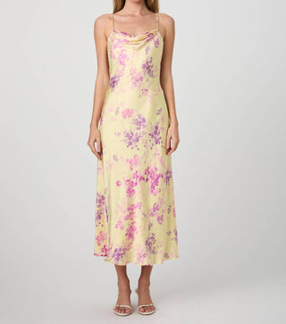 French Connection - Elyria Oona Satin Midi Dress