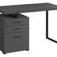 Computer Desk For Home Office, Left or Right Setup with Storage Drawers