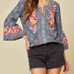 Andree By Unit - South Beach Embroidered Top