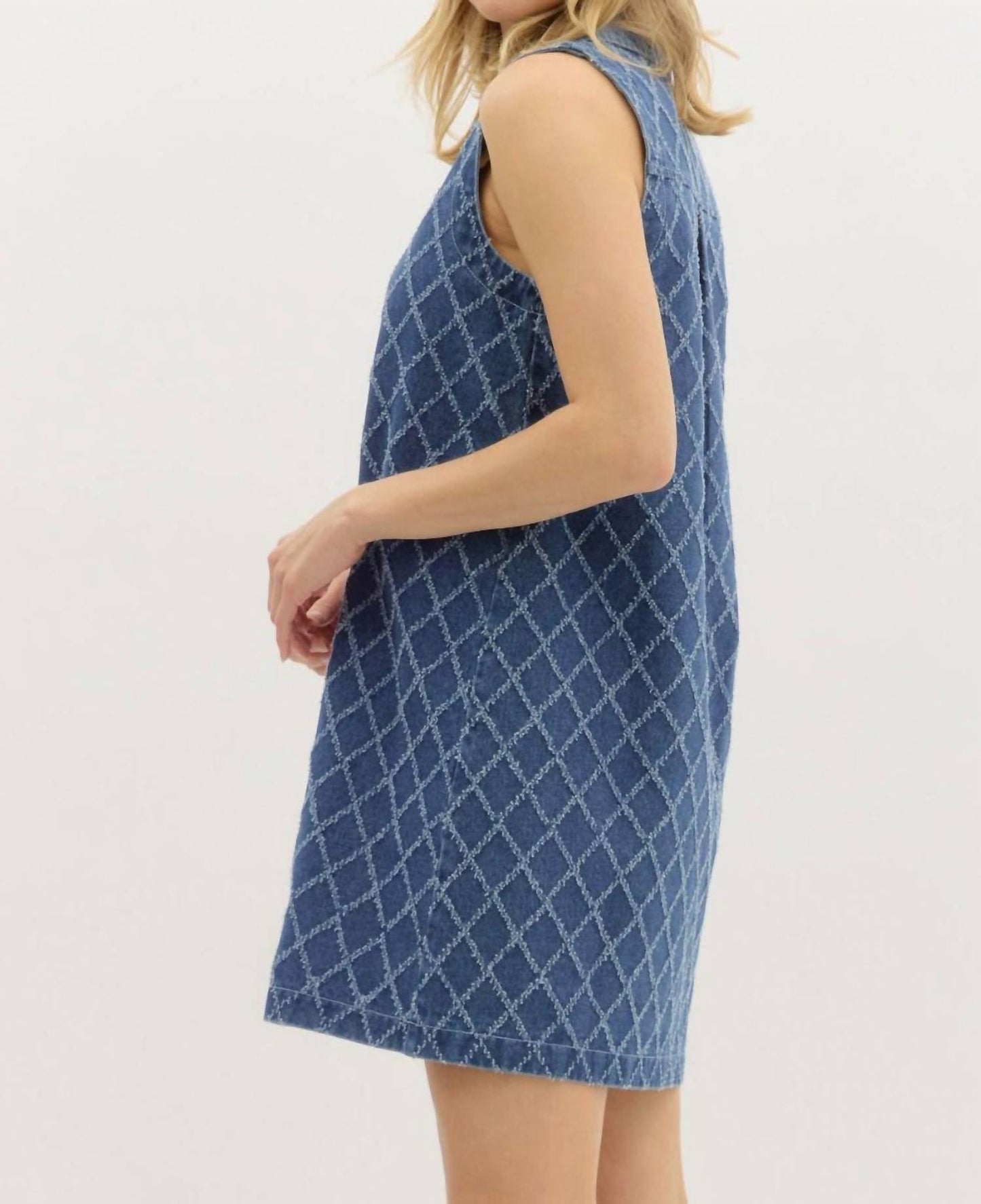 Entro - Diamond Days Denim Mini Dress