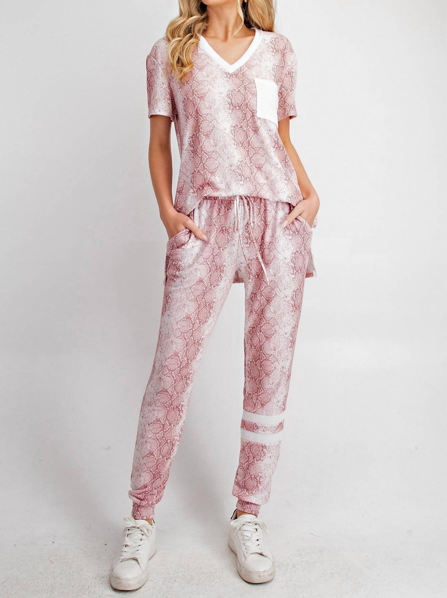 143 Story - Snake Skin Pocket Top