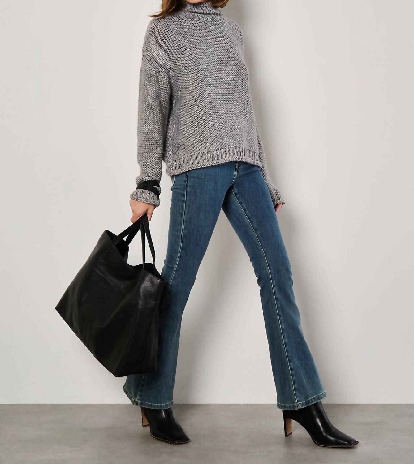 Apricot - Chunky Oversized Sweater