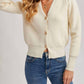 Bluivy - Women's Button Down V Neck Cardigan