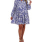 Pretty Follies - Moodboard Abstract Print Dress
