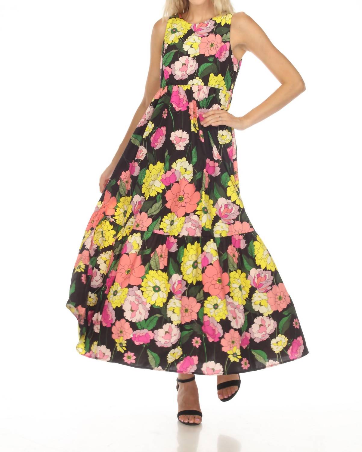 Johnny Was - Jade Love Casia Tiered Maxi Dress