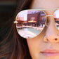 Julia Rose - Unisex Alex High Quality Aviator Sunglasses