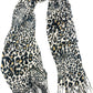 Kensie - Women's Leopard Printed Scarf With Fringe