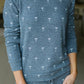 Pj Salvage - Peachy Party Long Sleeve Tee