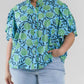De Loreta - Daniela Button Down Blouse - Plus