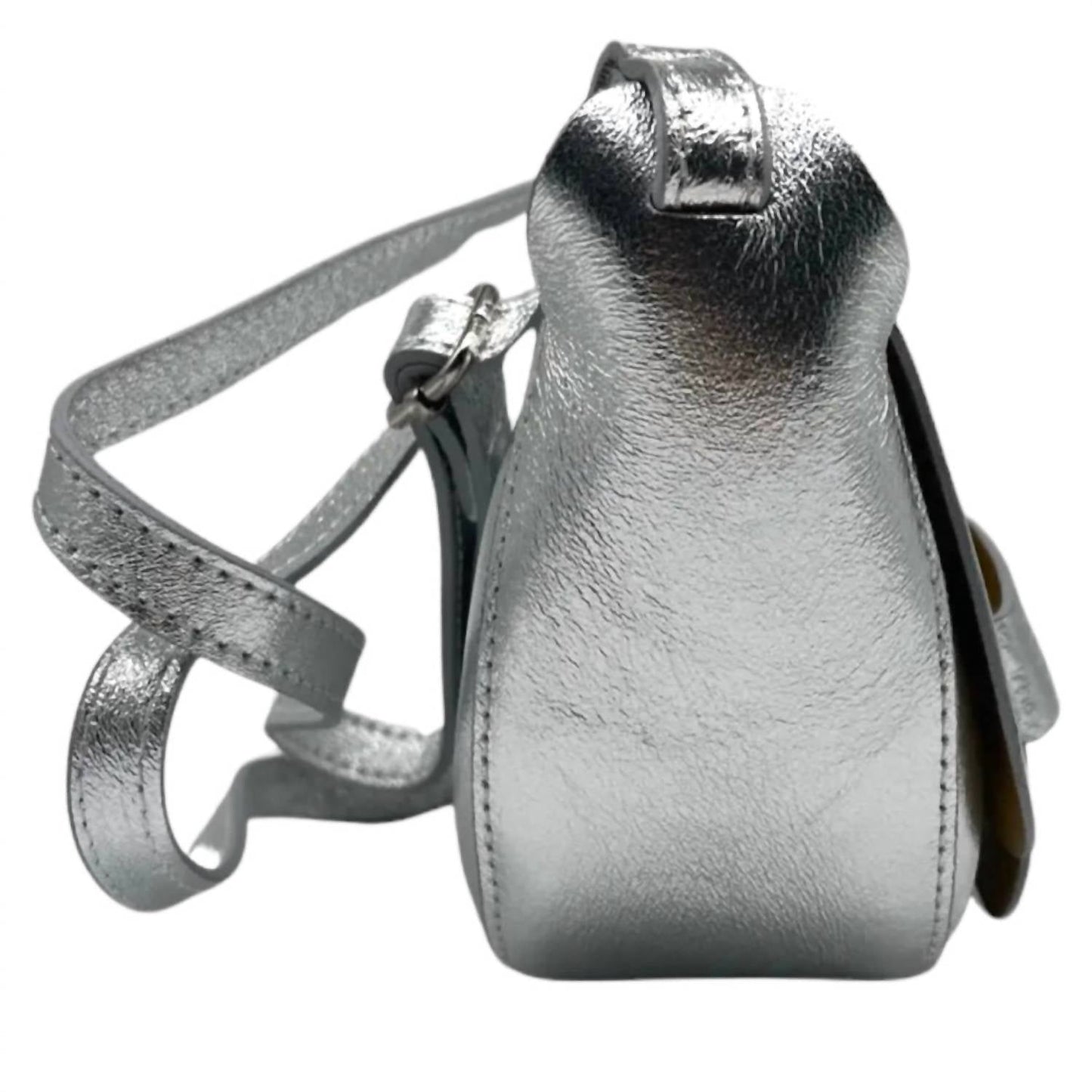 Made In Italy - Women's Margot Metallic Leather Bag