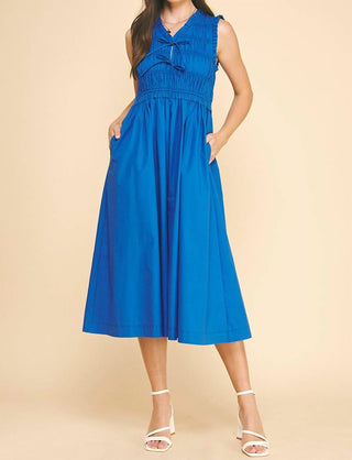 Pinch - Valeria Ruched Bow Dress