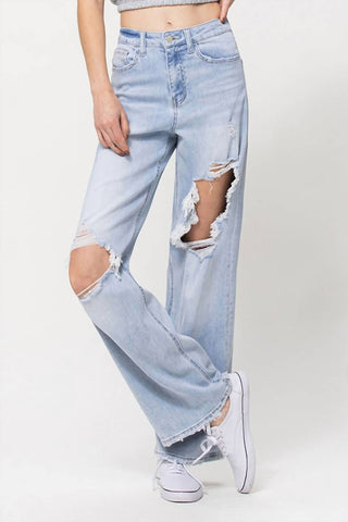 Vervet By Flying Monkey - 90's Vintage Loose Distressed Jeans