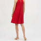 Joseph Ribkoff - Keyhole Halter Trapeze Mini Dress