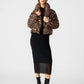 Steve Madden - Evy Leopard Puffer Jacket