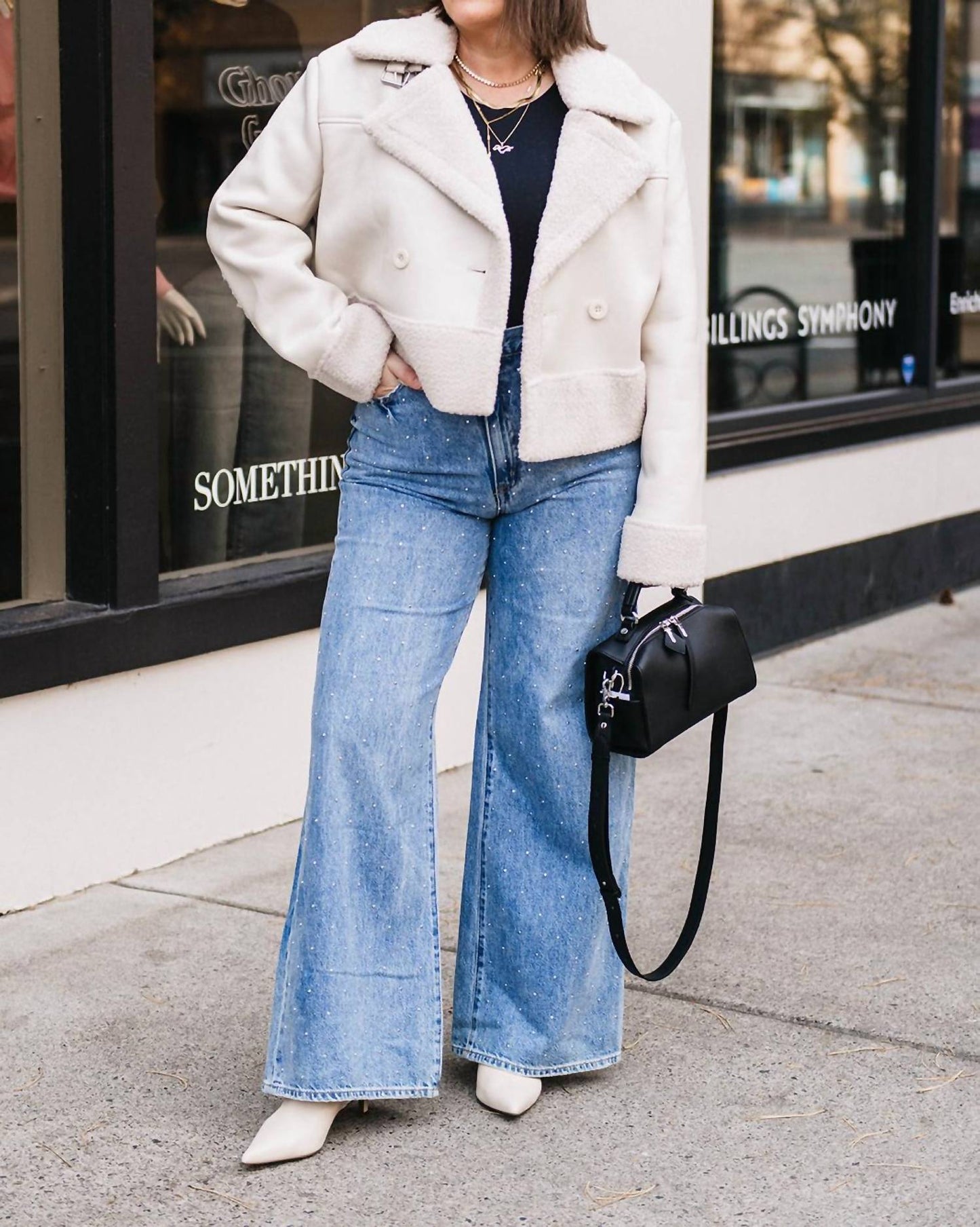 Steve Madden - FAUX SHERLING JACKET