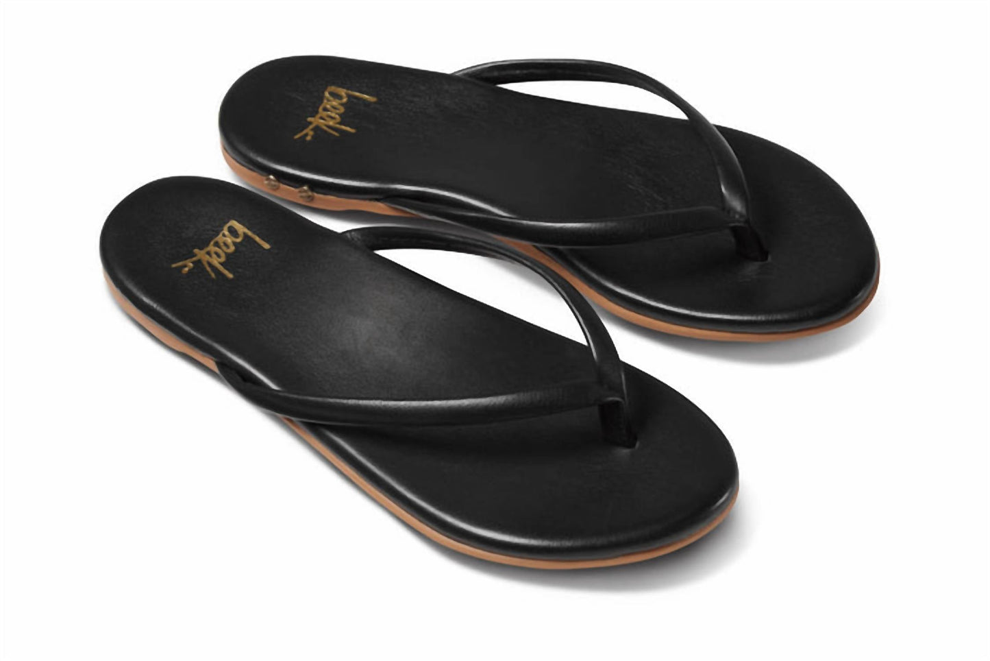 Beek - Women's Sunbeam Leather Flip Flop Sandals