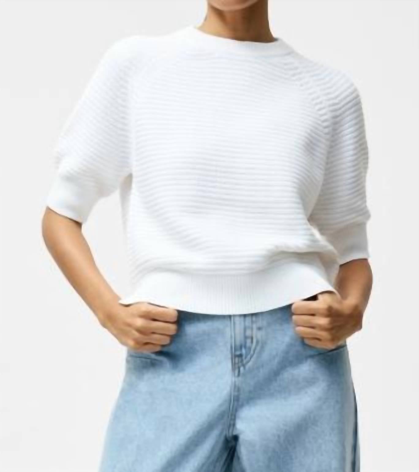 French Connection - Lily Short Sleeve High Neck Top