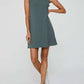 Another Love - Justine High Neck Ribbed Dress