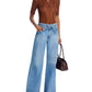 Askk Ny - Rio High Rise Wide Leg Jeans