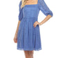Johnny Was - Ella Eyelet Embroidered Mini Dress