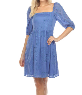 Johnny Was - Ella Eyelet Embroidered Mini Dress