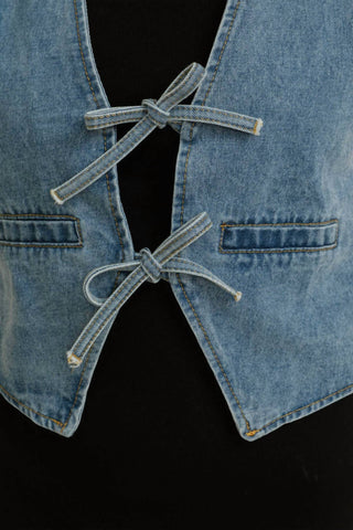 Cloud Ten - Tie Front Vest